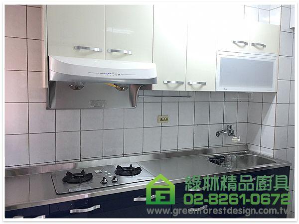 新北市中和區新生街呂先生 一字型260cm廚具 8 0036