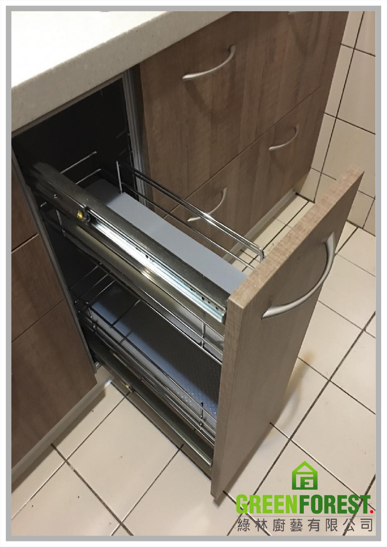 新北市土城區裕民路許小姐 一字型220cm廚具+餐櫃90m 4 01206