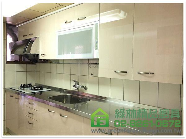 台北市長沙街二段林小姐 一字型290cm廚具 1 102 1