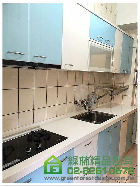 新北市樹林區保安二街賴小姐 一字型309cm廚具 10 1 10