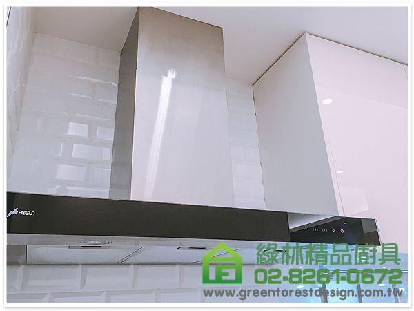 台北市甘谷街黃先生 一字型286cm廚具+電器櫃60公分 5 28 3