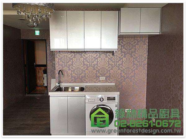 台北市中正區衡陽路陳小姐 一字型127cm廚具+70cm冰箱上櫃 6 4066