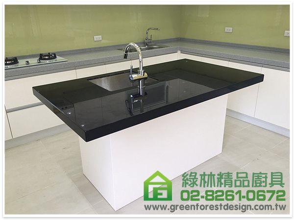 新竹關西邱小姐 L字型240+340cm廚具+160cm 電器櫃+160cm中島吧檯 10 4 19
