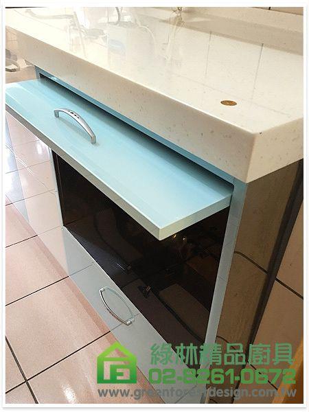 新北市樹林區保安二街賴小姐 一字型309cm廚具 3 8 3