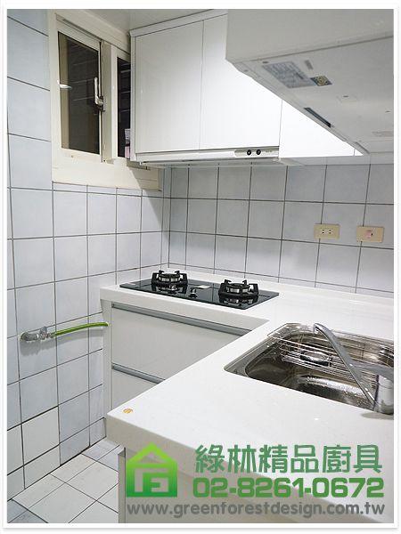 新北市土城區學府路二段陳小姐 L字型152+154cm廚具 7 DSC03439