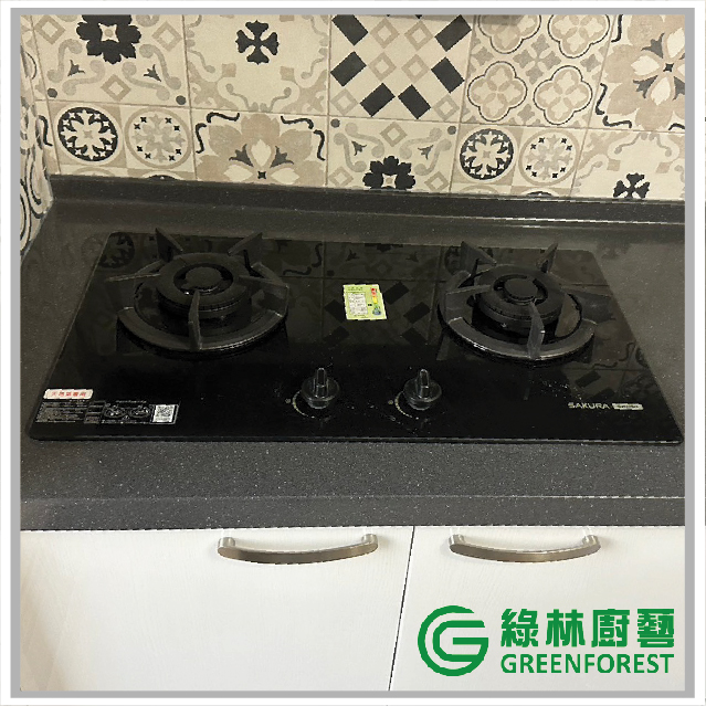 半開放吊櫃設計│L型黑白廚藝 2 11