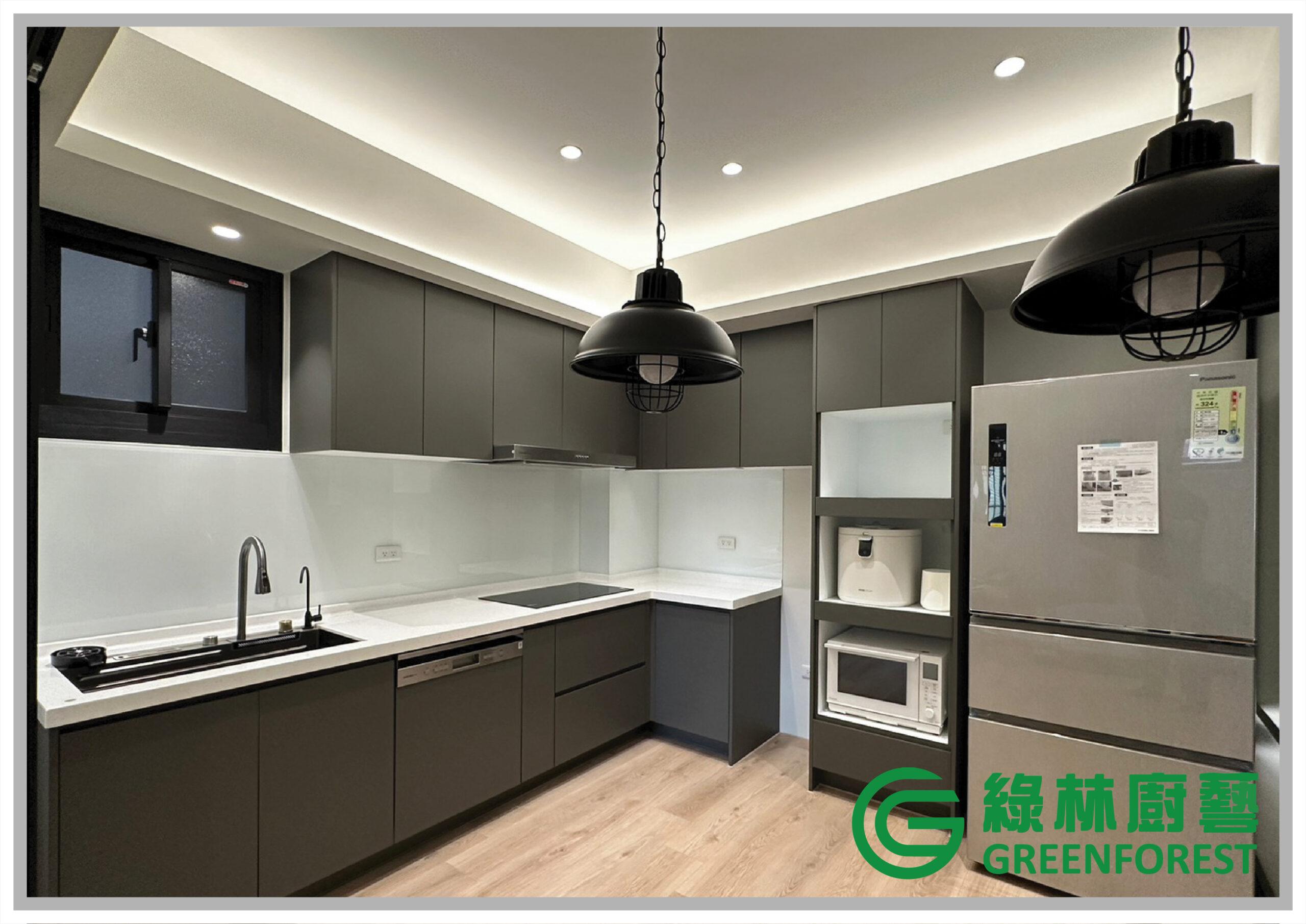 L型廚具│低調質感小L型 1 0218 03 scaled